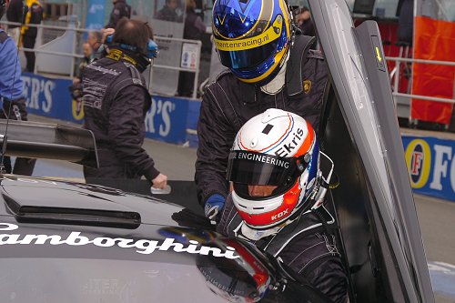 Rijderswissel Peter Kox en Jos Menten